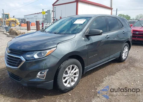 2018 Chevrolet Equinox Ls из США, поврежденный, VIN 3GNAXHEV4JS551679